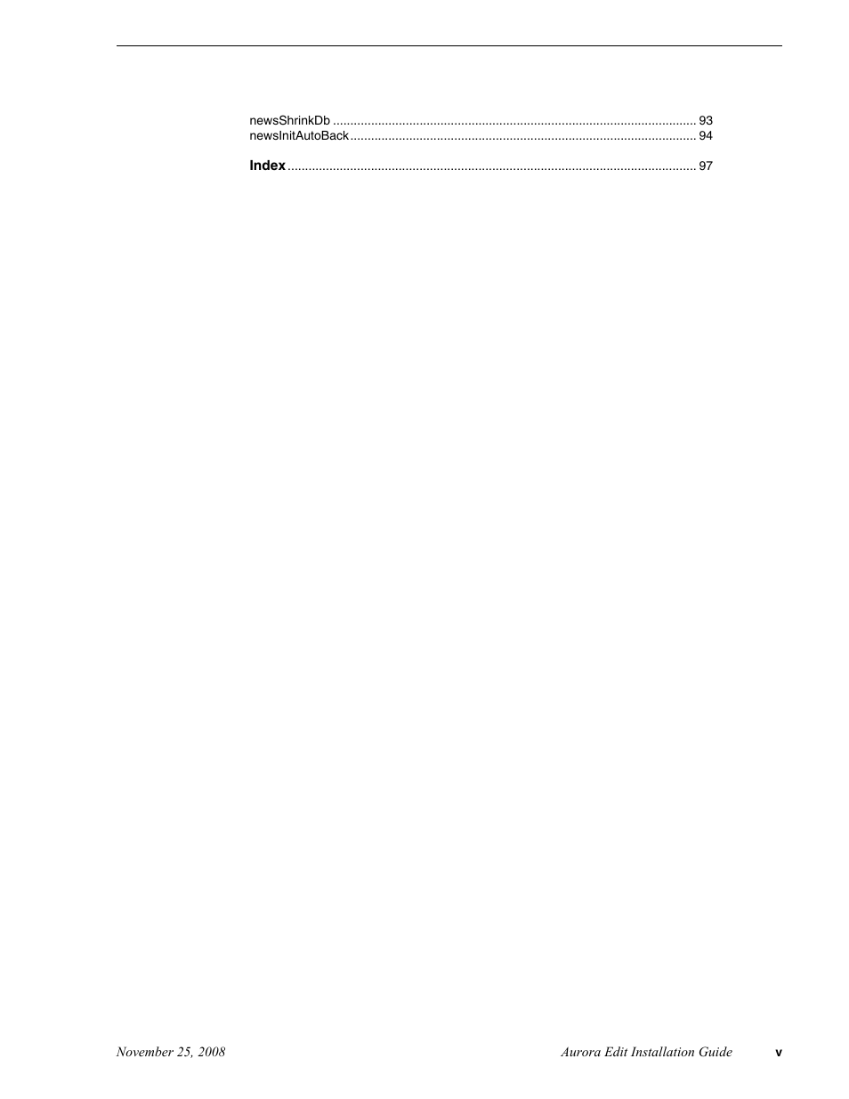 Grass Valley Aurora Edit LD v.6.5 Installation User Manual | Page 5 / 114