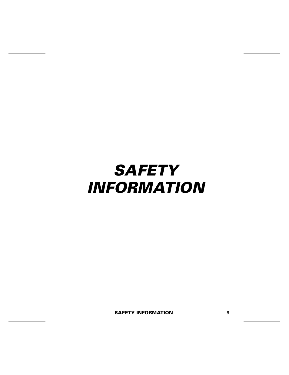 Safety information | Can-Am DS250 User Manual | Page 11 / 140