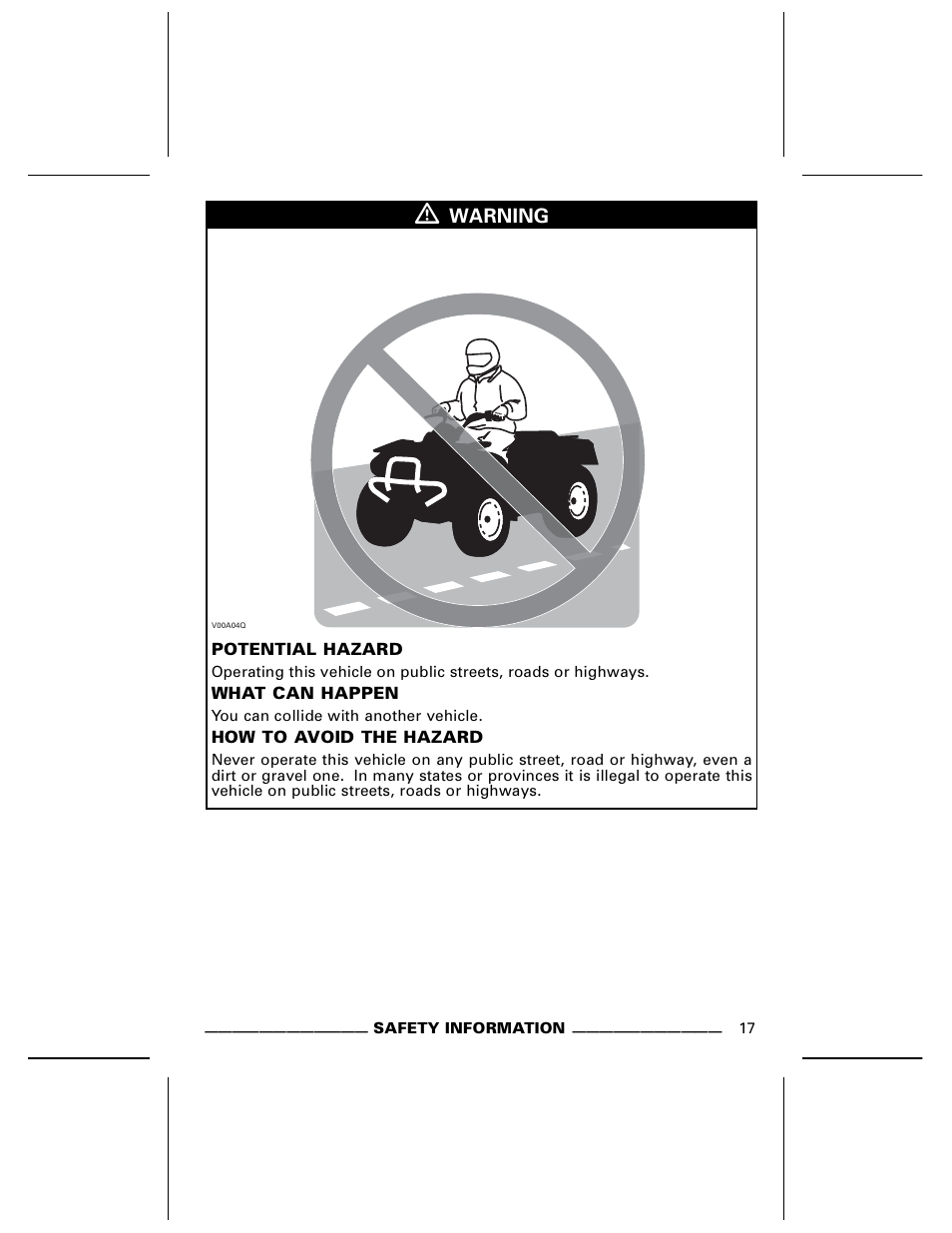 Can-Am DS250 User Manual | Page 19 / 140