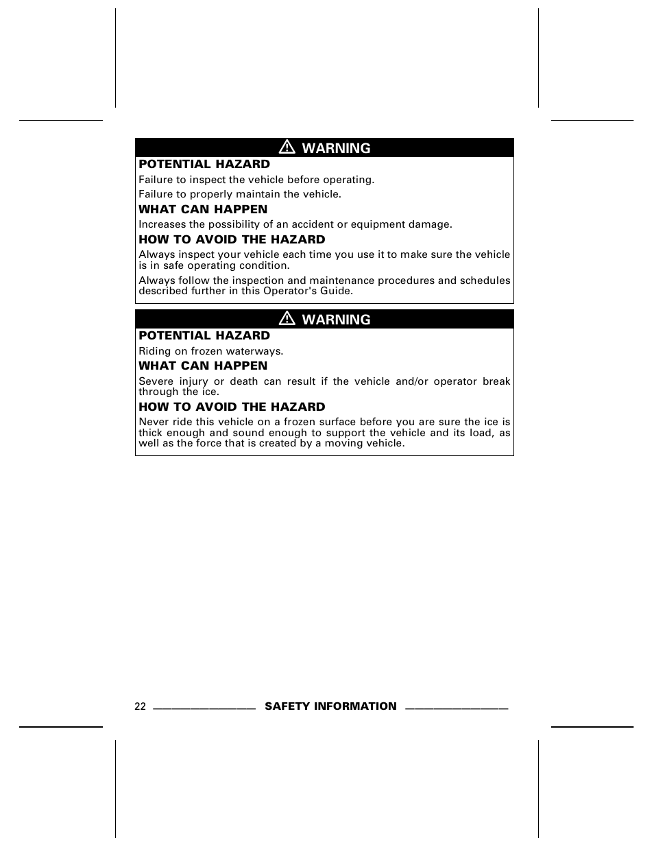 Can-Am DS250 User Manual | Page 24 / 140