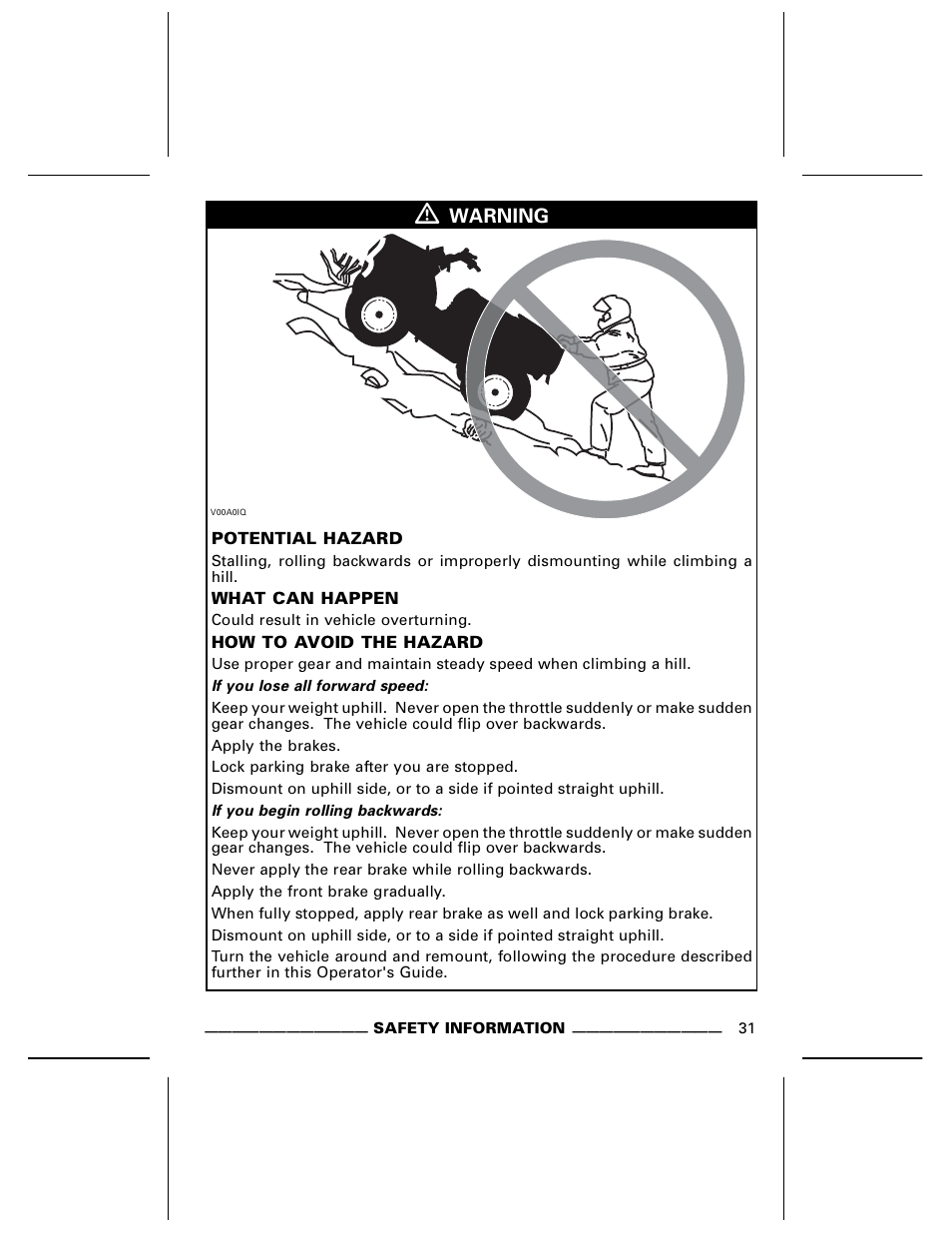 Can-Am DS250 User Manual | Page 33 / 140