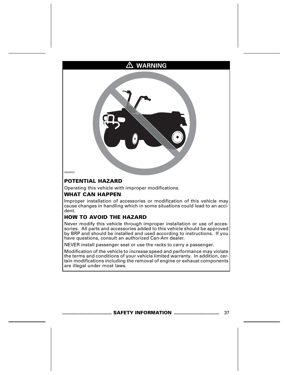 Can-Am DS250 User Manual | Page 39 / 140