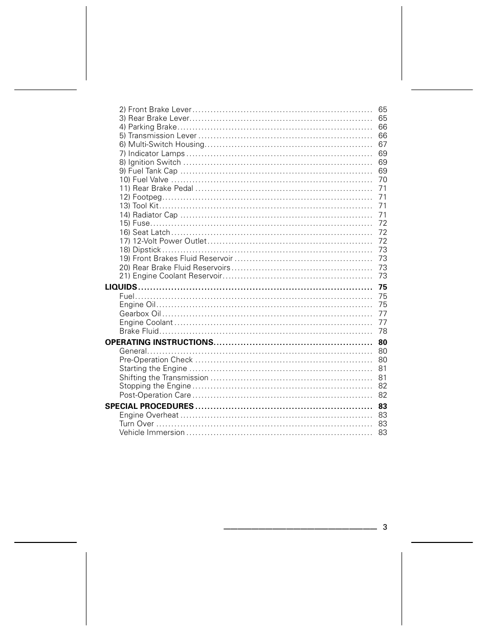 Can-Am DS250 User Manual | Page 5 / 140