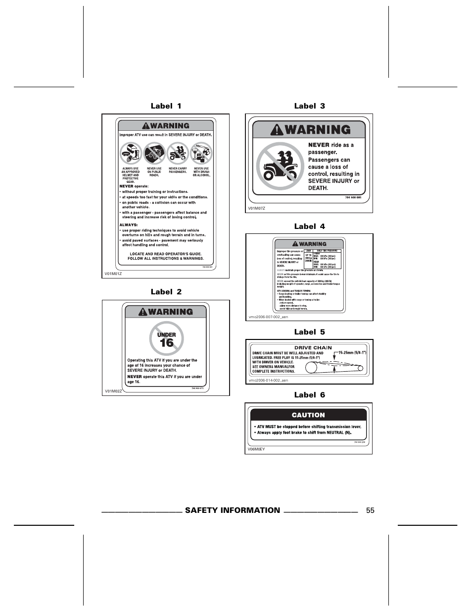 Can-Am DS250 User Manual | Page 57 / 140