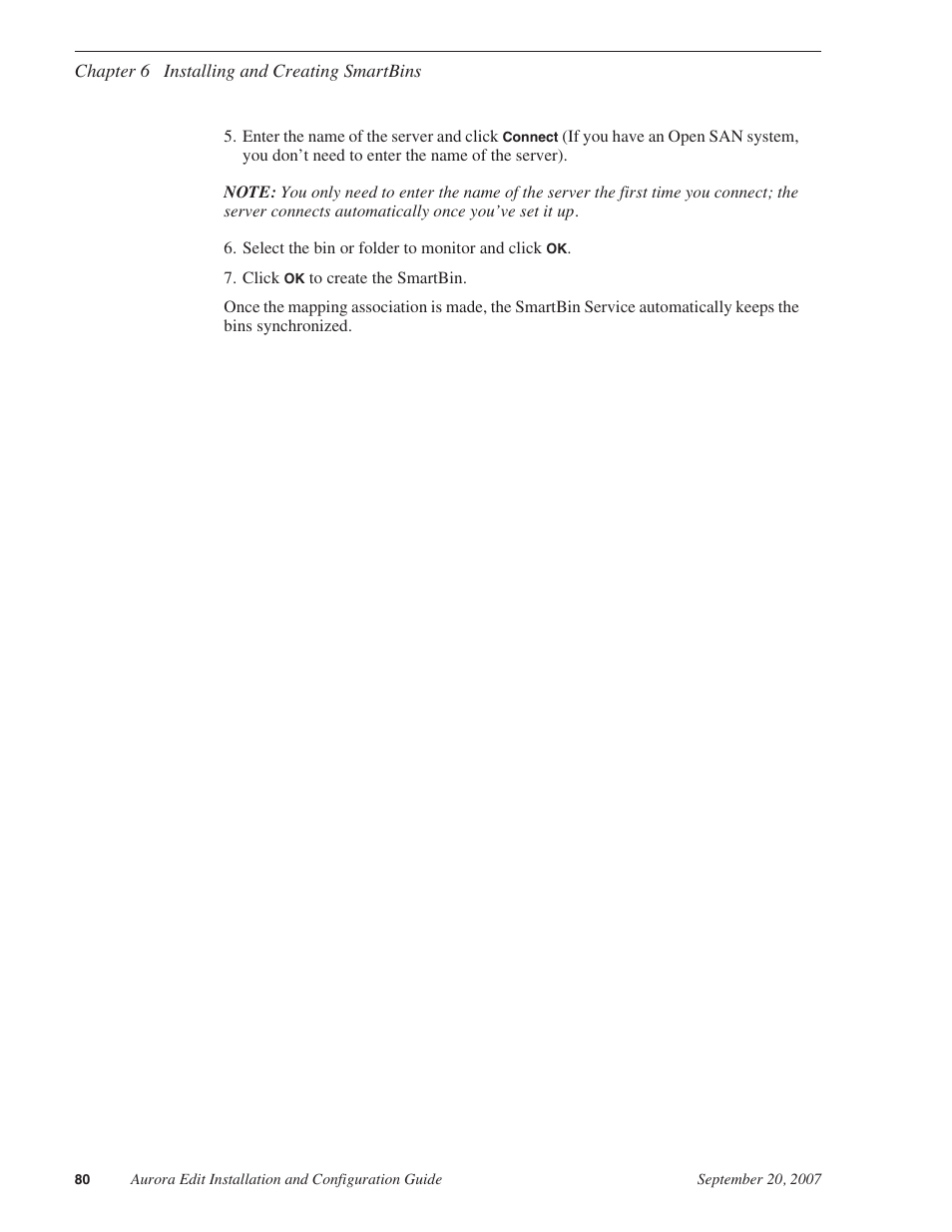 Grass Valley Aurora Edit LD v.6.3 Installation User Manual | Page 80 / 86