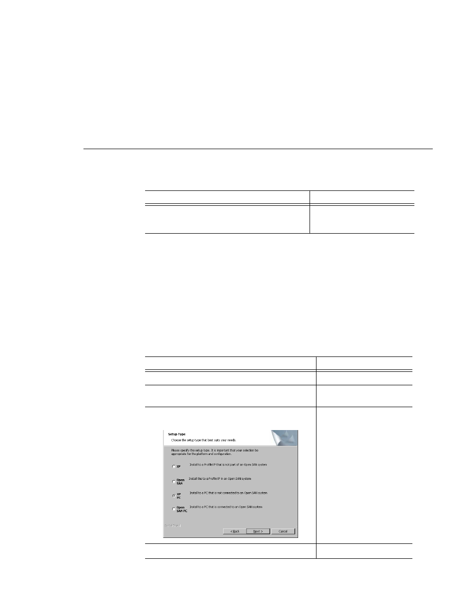 Install profile software (for an open san system) | Grass Valley Aurora Edit LD v.6.0a Installation User Manual | Page 91 / 140