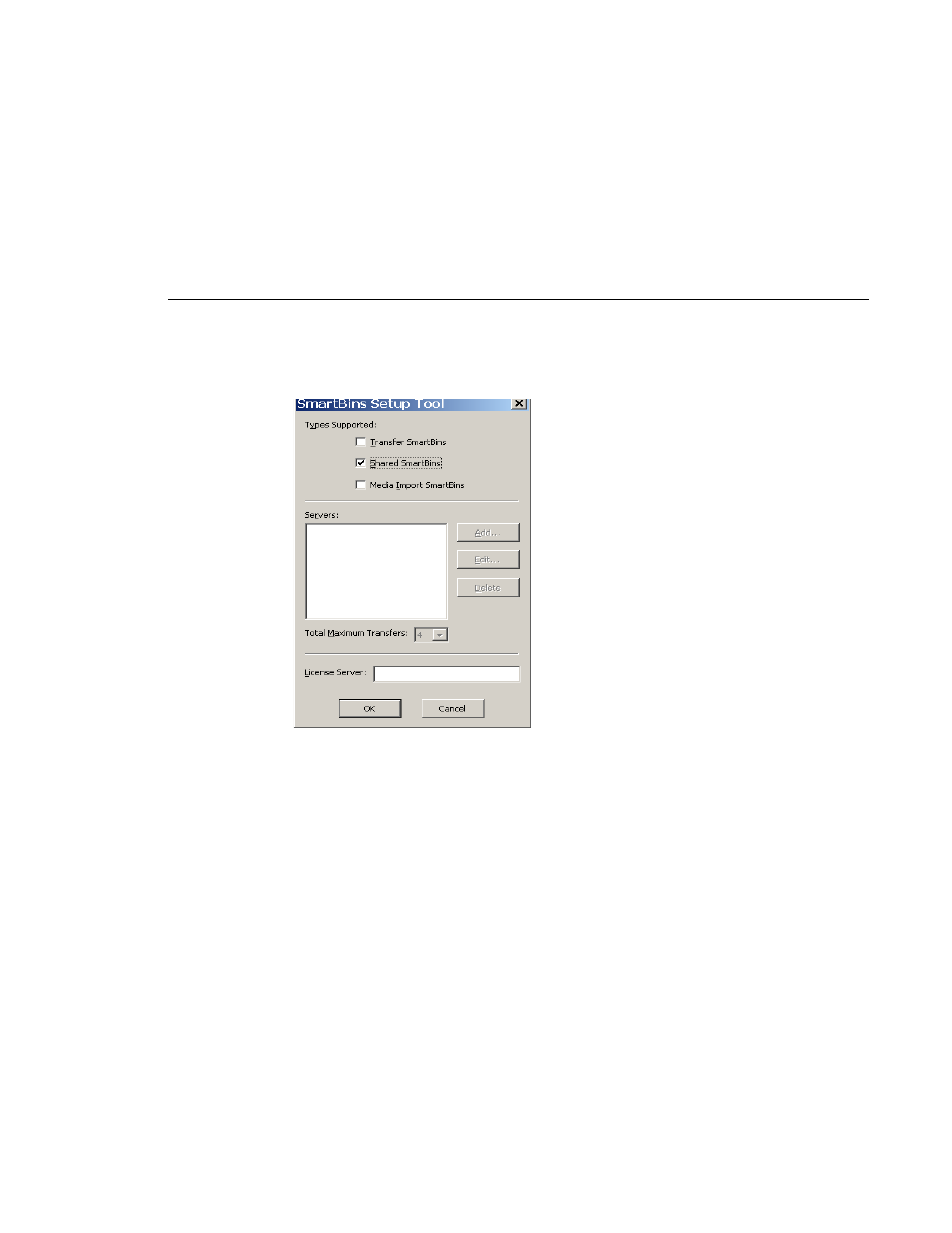 Step 3: obtain a software license number for, Media import smartbins | Grass Valley Aurora Edit LD v.6.0a Installation User Manual | Page 97 / 140