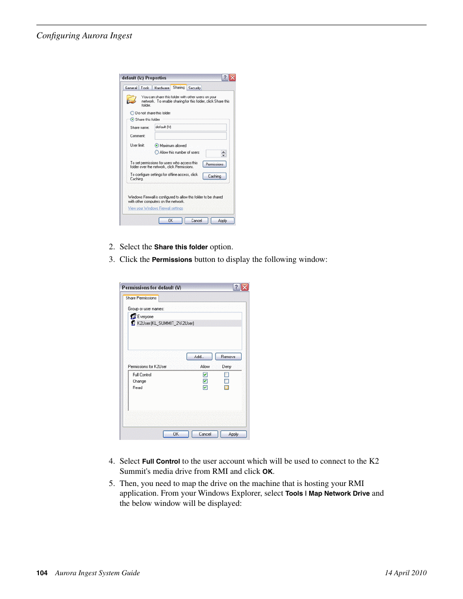 Grass Valley Aurora Ingest v.7.0.0 User Manual | Page 104 / 236