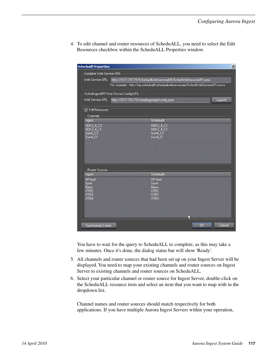 Grass Valley Aurora Ingest v.7.0.0 User Manual | Page 117 / 236