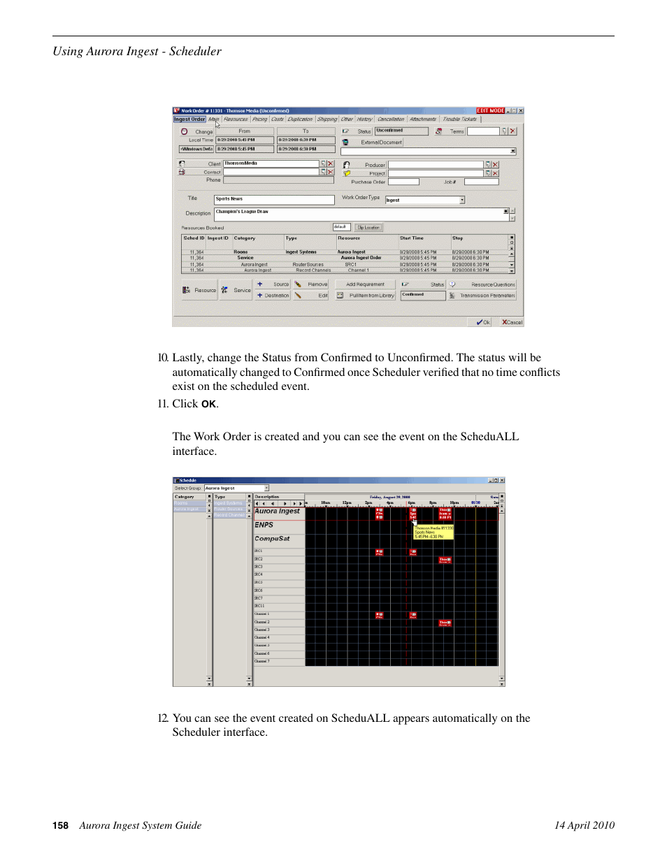 Grass Valley Aurora Ingest v.7.0.0 User Manual | Page 158 / 236