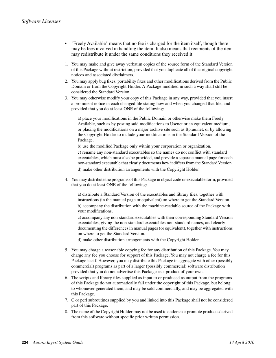 Grass Valley Aurora Ingest v.7.0.0 User Manual | Page 224 / 236