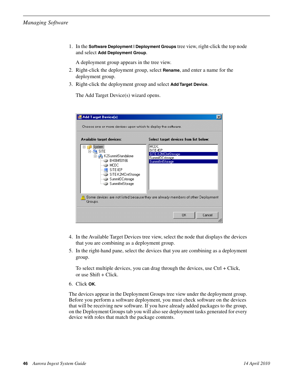 Grass Valley Aurora Ingest v.7.0.0 User Manual | Page 46 / 236