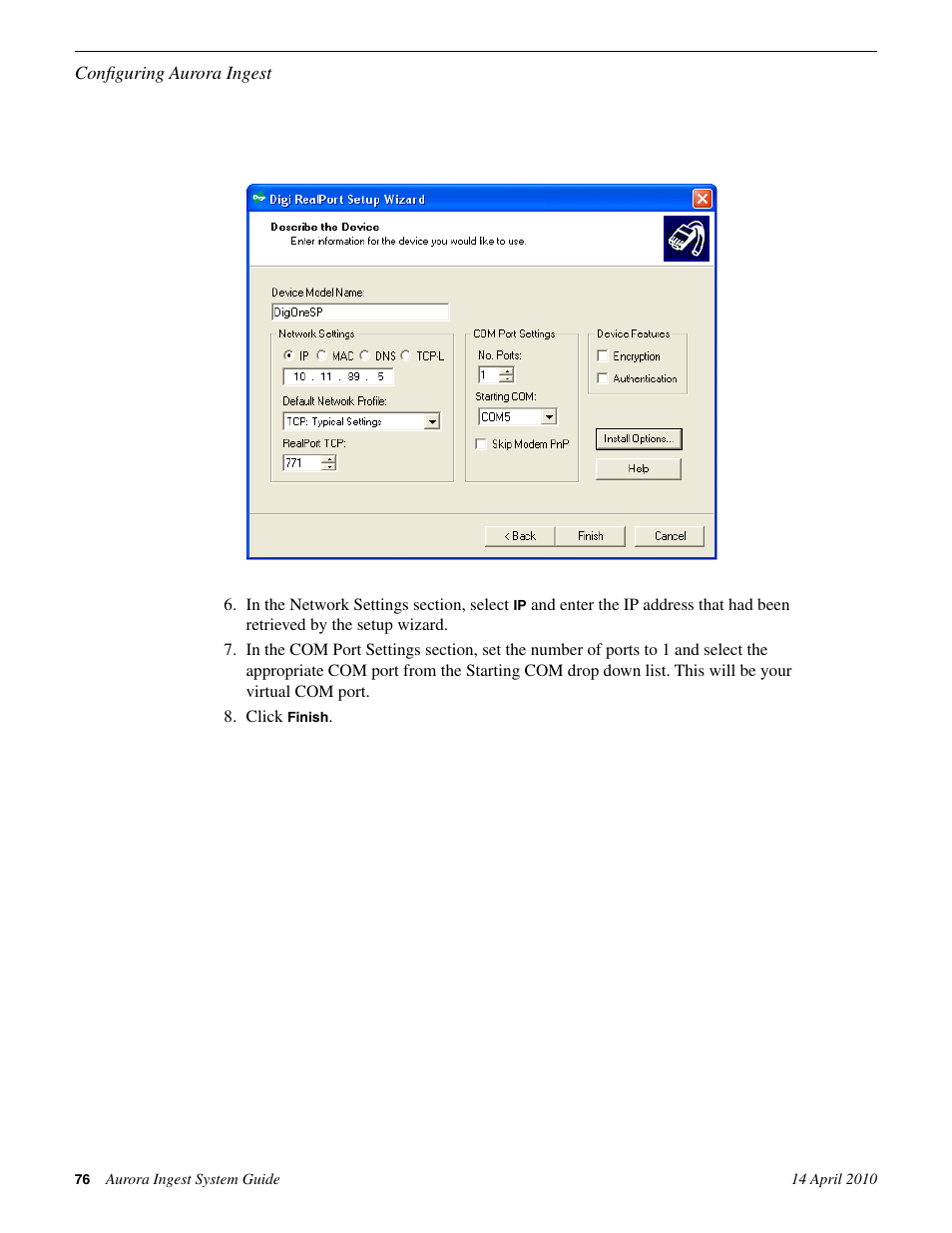 Grass Valley Aurora Ingest v.7.0.0 User Manual | Page 76 / 236