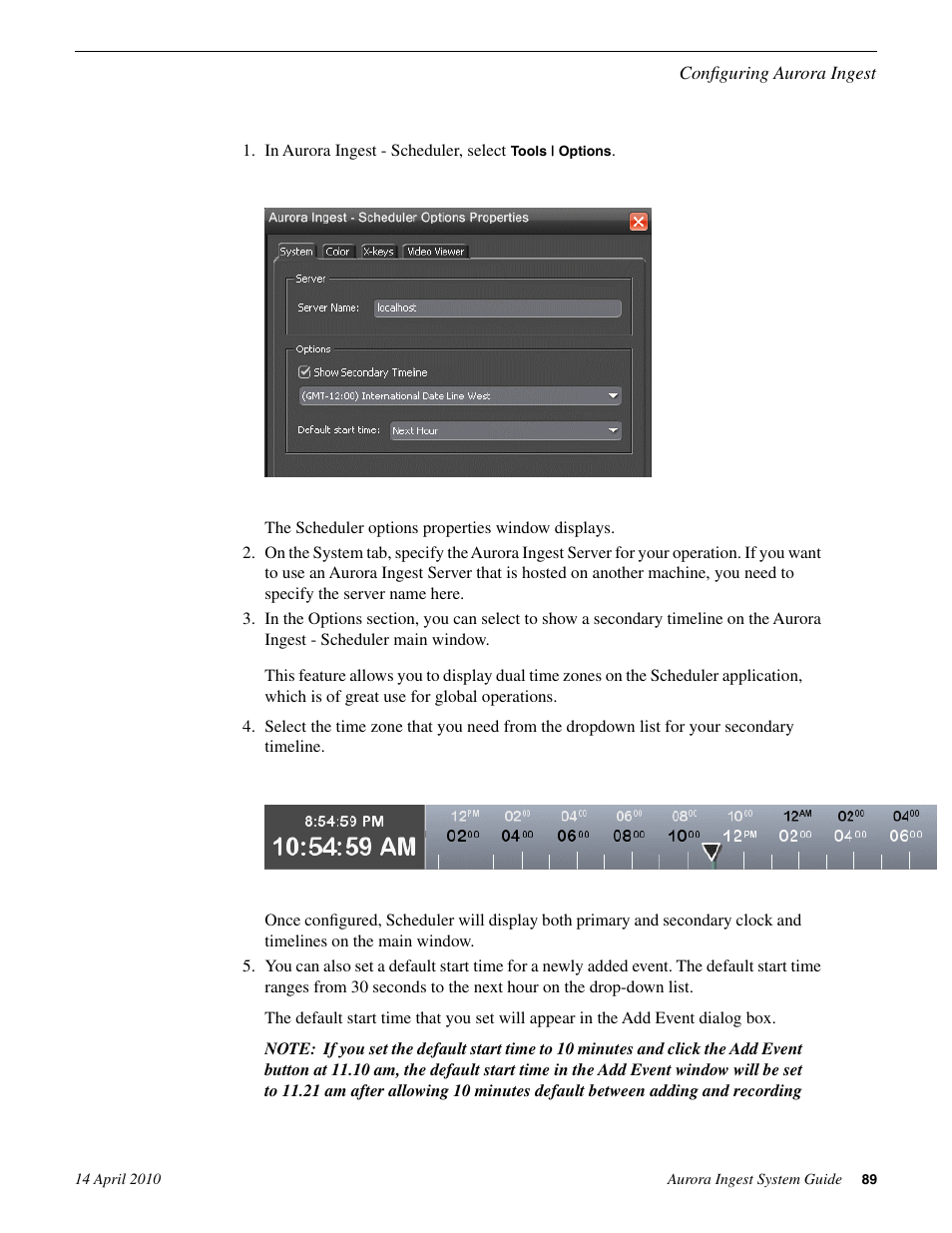 Grass Valley Aurora Ingest v.7.0.0 User Manual | Page 89 / 236