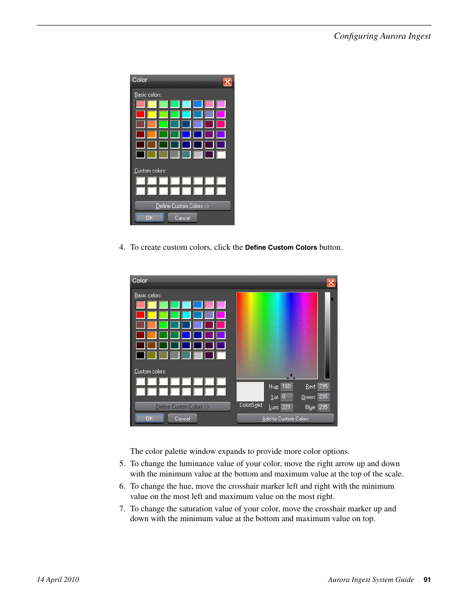 Grass Valley Aurora Ingest v.7.0.0 User Manual | Page 91 / 236