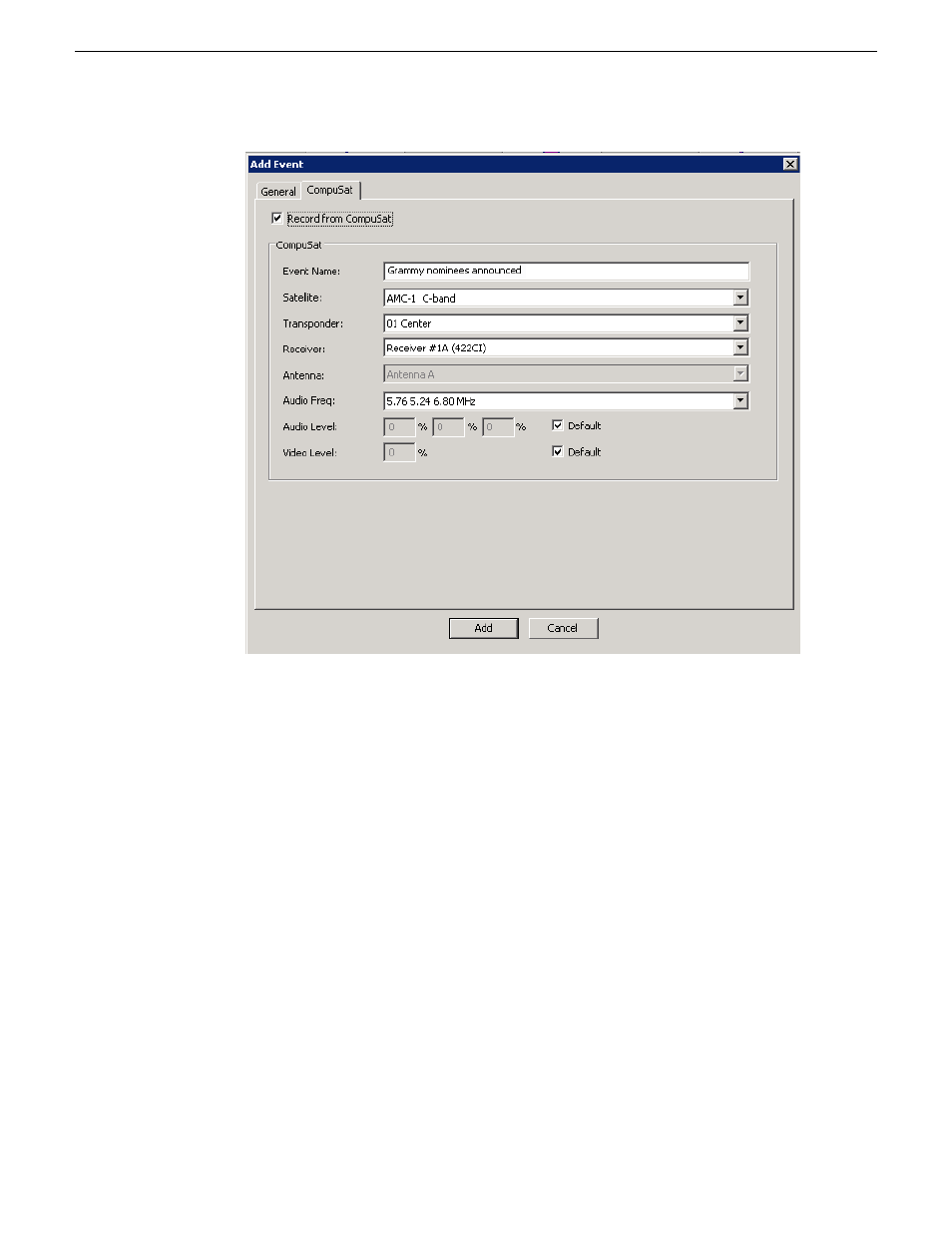 Grass Valley Aurora Ingest v.6.5.2 User Manual | Page 120 / 214