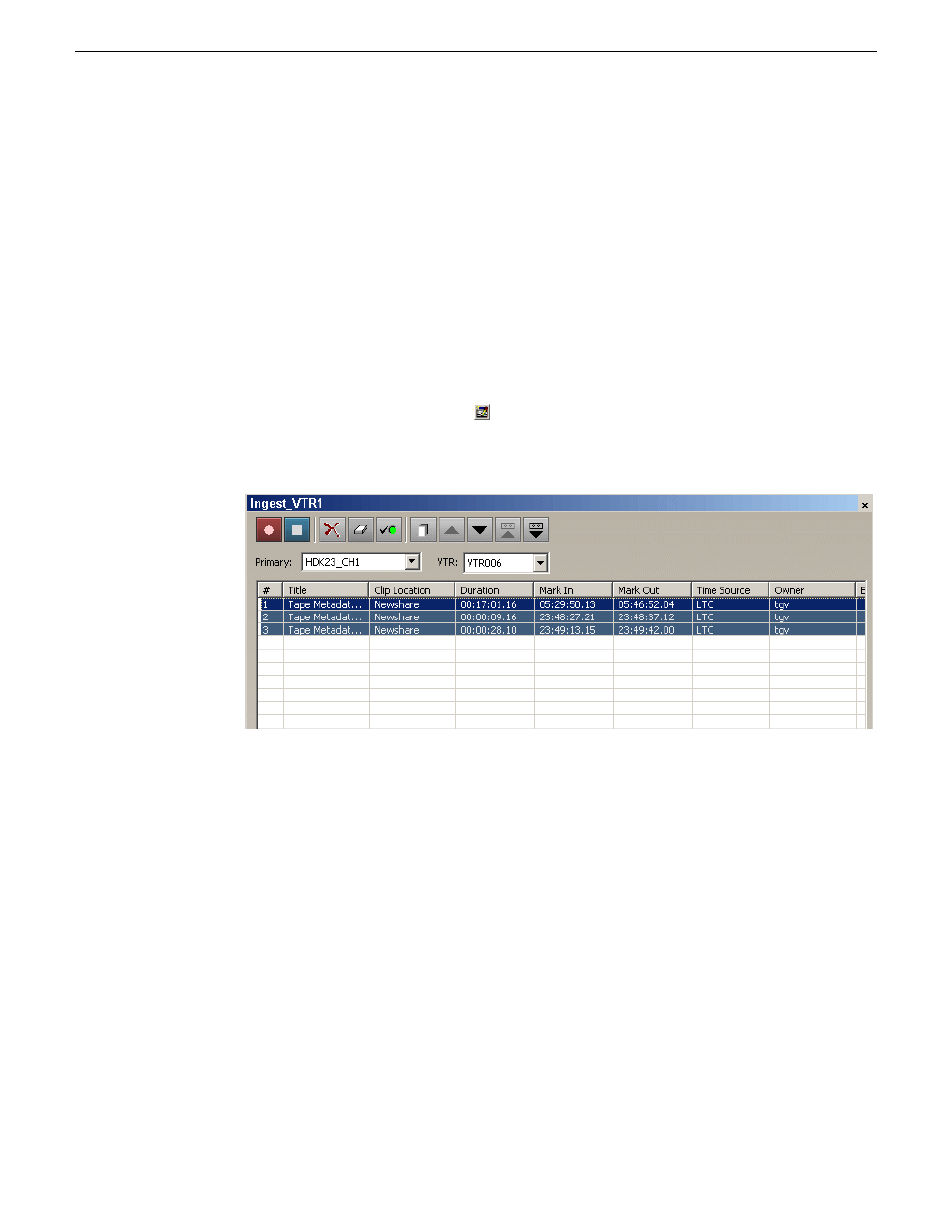 Deleting the segment list | Grass Valley Aurora Ingest v.6.5.2 User Manual | Page 166 / 214