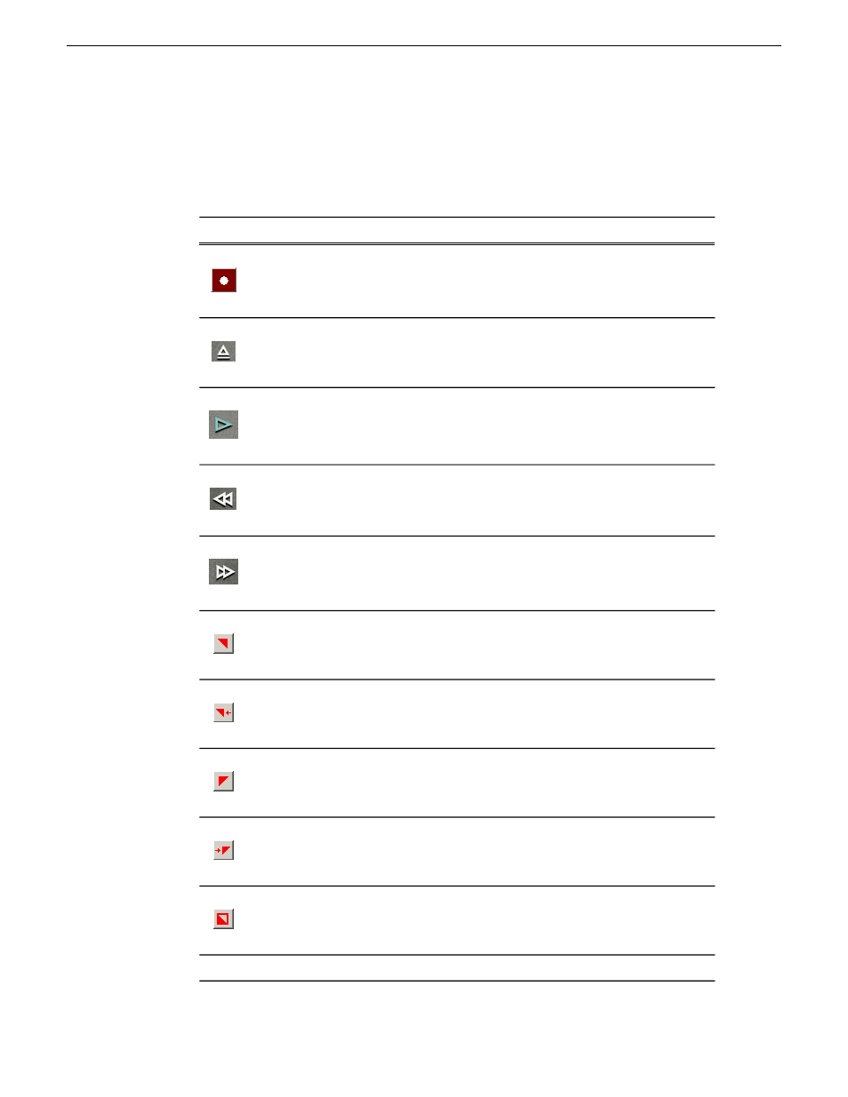 Aurora ingest keyboard shortcuts | Grass Valley Aurora Ingest v.6.5.2 User Manual | Page 186 / 214