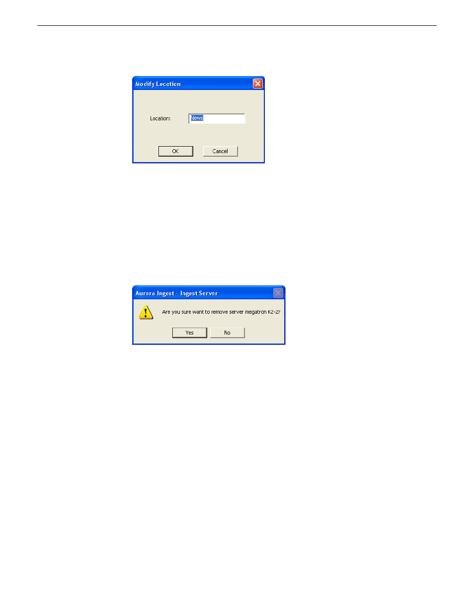 Removing a media server, Configuring router, Configuring sms7000 and acappella | Grass Valley Aurora Ingest v.6.5.2 User Manual | Page 35 / 214