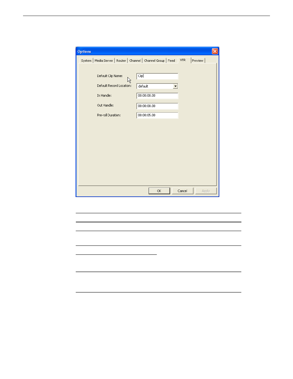 Configuring preview channel | Grass Valley Aurora Ingest v.6.5.2 User Manual | Page 58 / 214