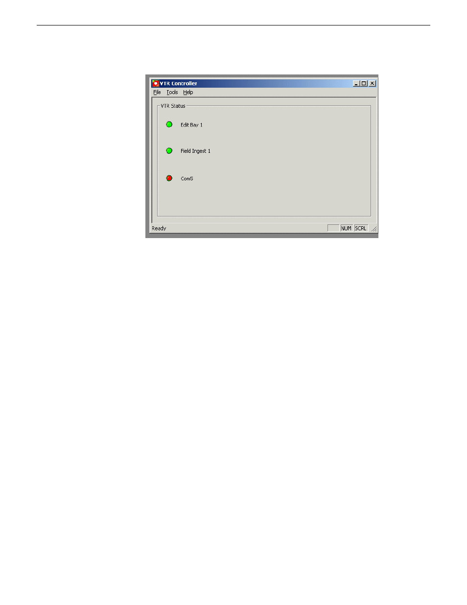 Troubleshooting vtr controller configuration, Configuring vtr ingest application | Grass Valley Aurora Ingest v.6.5.2 User Manual | Page 77 / 214