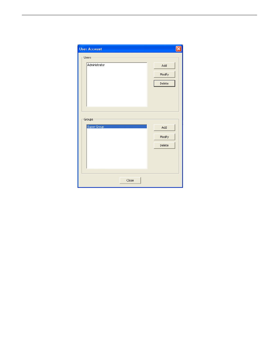 Creating a group | Grass Valley Aurora Ingest v.6.5.2 User Manual | Page 83 / 214