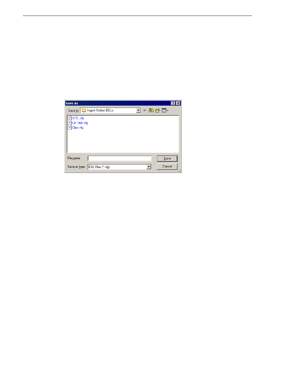 Exporting an edl | Grass Valley Aurora Ingest v.6.3 User Manual | Page 110 / 122