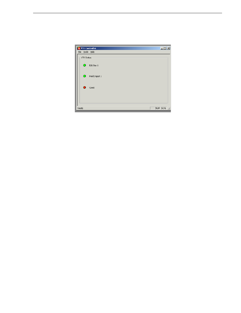 Troubleshooting vtr controller configuration, Configuring vtr ingest (vtr) | Grass Valley Aurora Ingest v.6.3 User Manual | Page 53 / 122