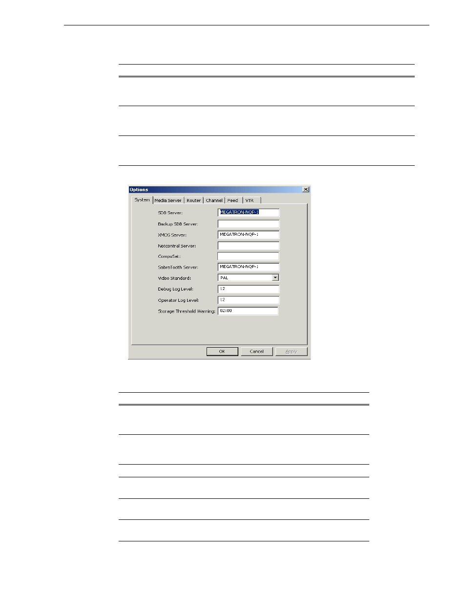 Configuring system settings | Grass Valley Aurora Ingest v.6.1 User Manual | Page 23 / 84