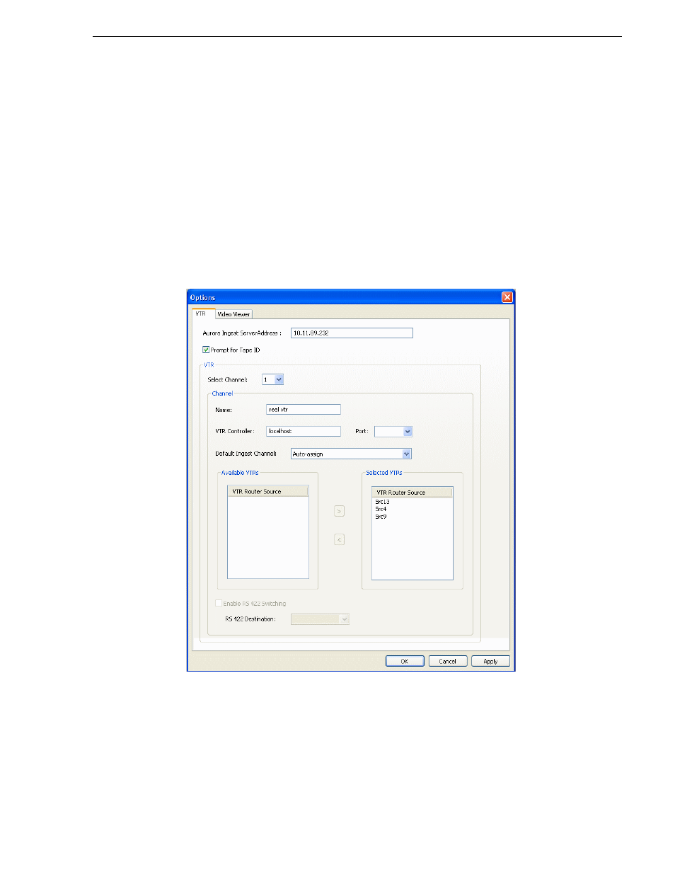 Grass Valley Aurora Ingest v.6.1 User Manual | Page 39 / 84