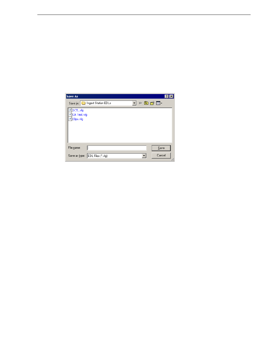 Exporting an edl | Grass Valley Aurora Ingest v.6.1 User Manual | Page 71 / 84
