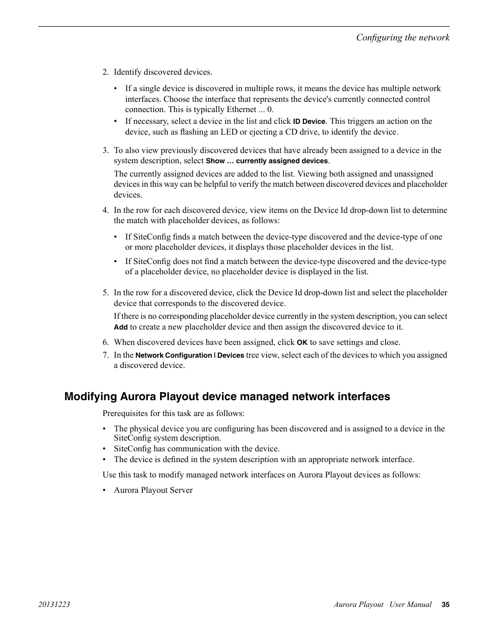 Grass Valley Aurora Playout v.8.1 User Manual | Page 35 / 186