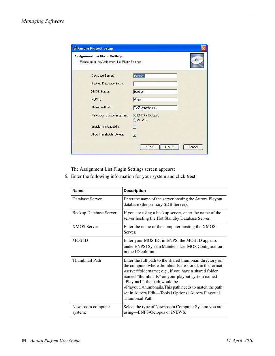 Grass Valley Aurora Playout v.7.0 User Manual | Page 64 / 224