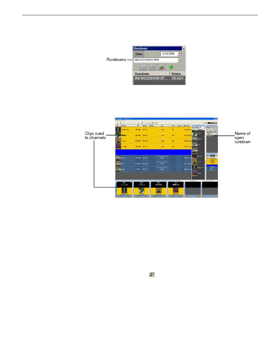 Appending rundowns to a playlist | Grass Valley Aurora Playout v.6.5 User Manual | Page 115 / 184