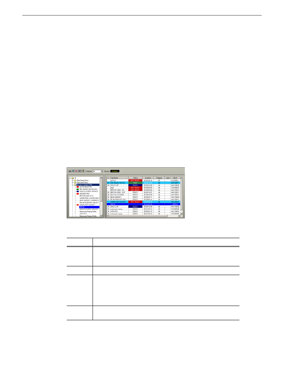 Using ncs rundowns and aurora playout, About the assignment list plug-in | Grass Valley Aurora Playout v.6.5 User Manual | Page 74 / 184