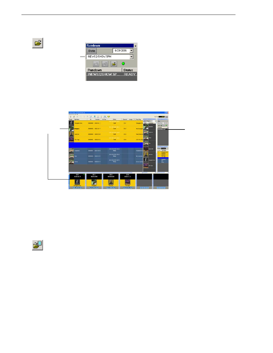 Appending rundowns to a playlist | Grass Valley Aurora Playout v.6.3 User Manual | Page 100 / 130