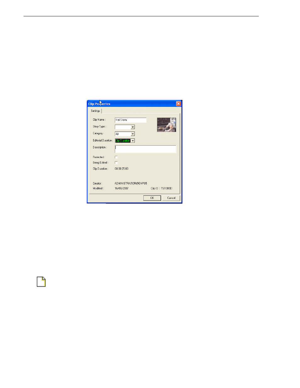 Changing clip properties, Creating new placeholders, Changing clip properties creating new placeholders | Grass Valley Aurora Playout v.6.3 User Manual | Page 118 / 130