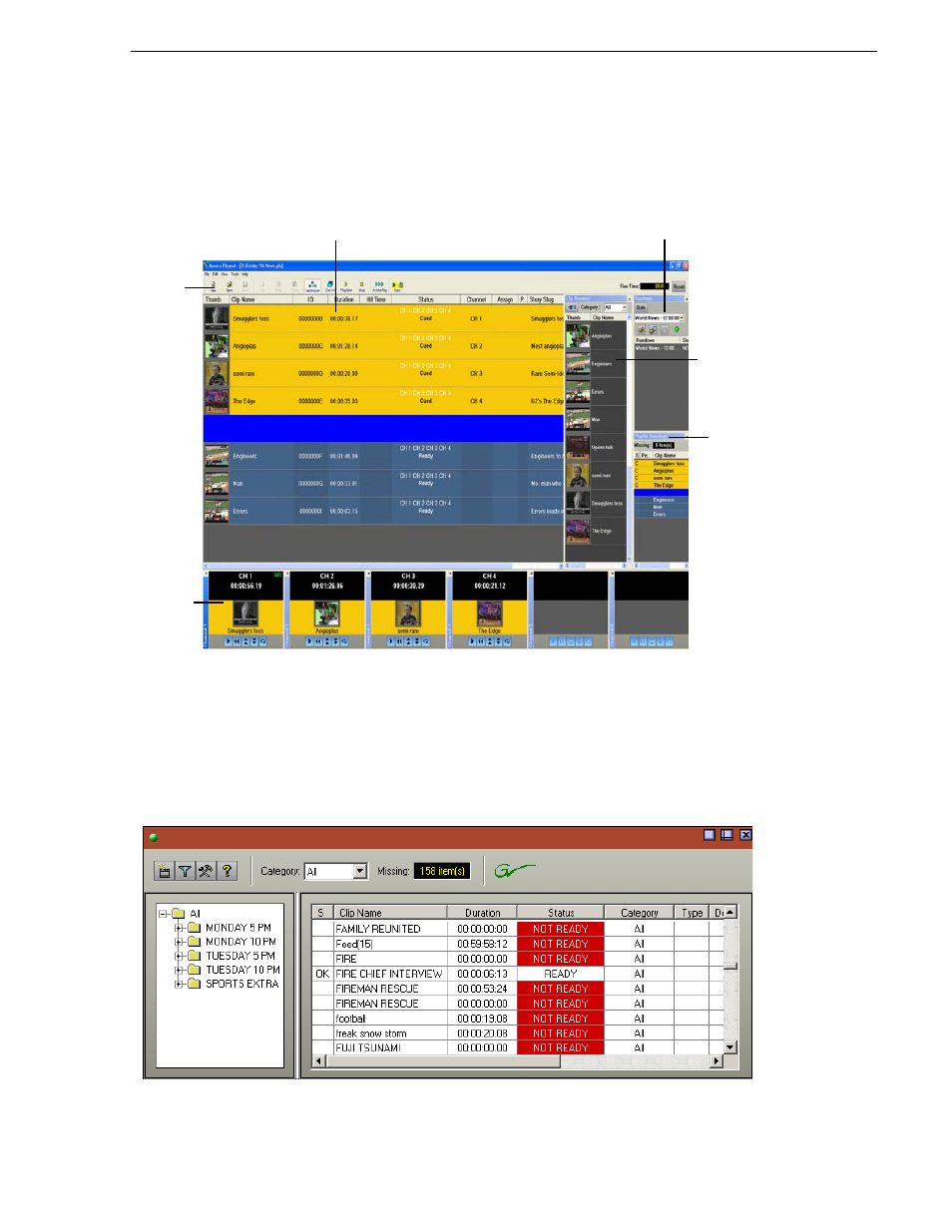 The aurora playout application, The assignment list plug-in | Grass Valley Aurora Playout v.6.3 User Manual | Page 17 / 130