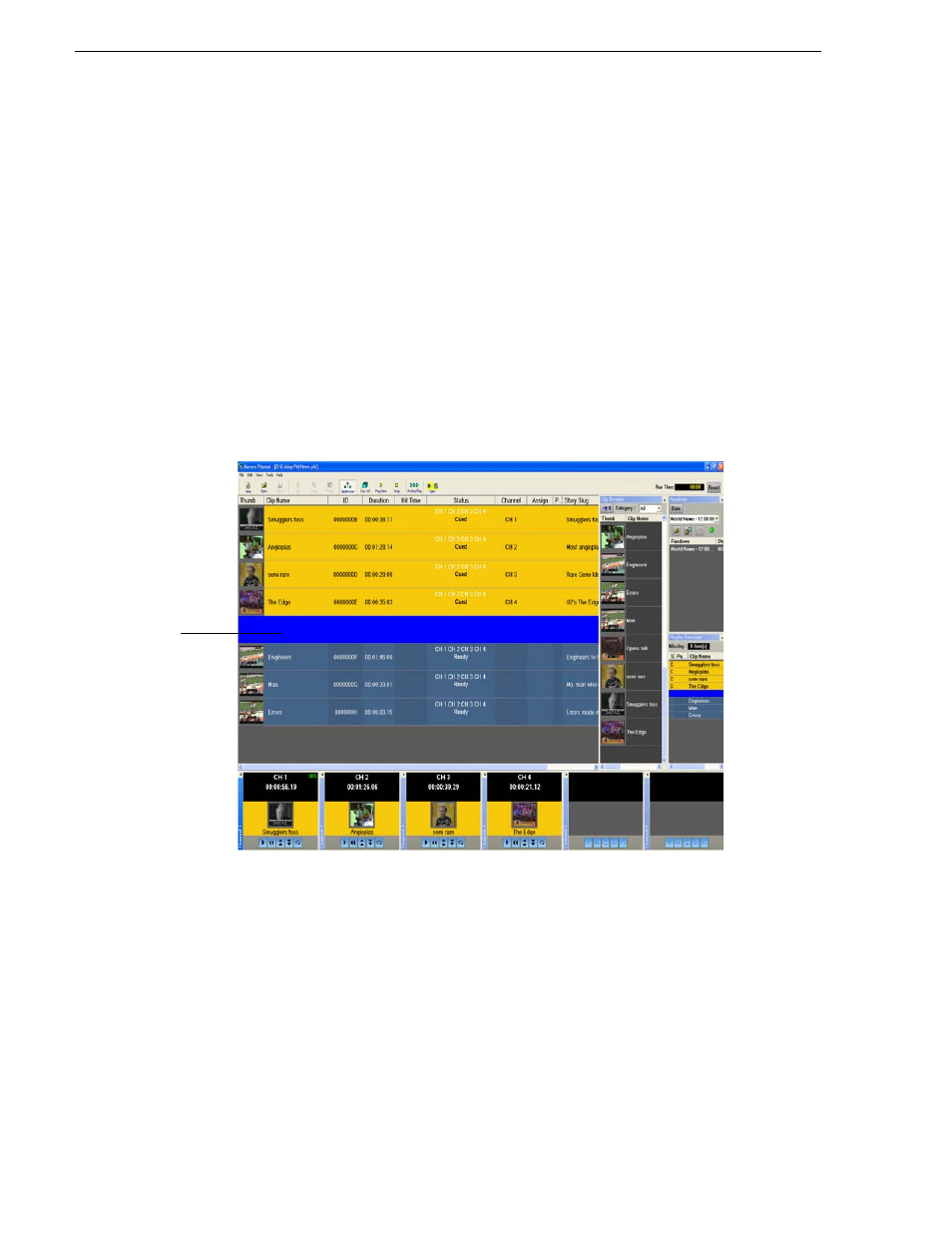 Adding breaks in your rundown | Grass Valley Aurora Playout v.6.3 User Manual | Page 30 / 130