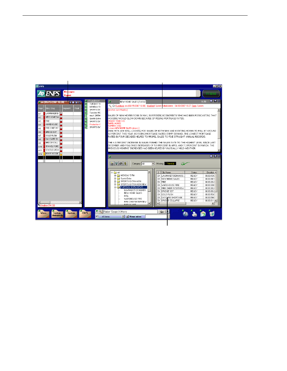 Using enps, Creating placeholders automatically | Grass Valley Aurora Playout v.6.3 User Manual | Page 74 / 130