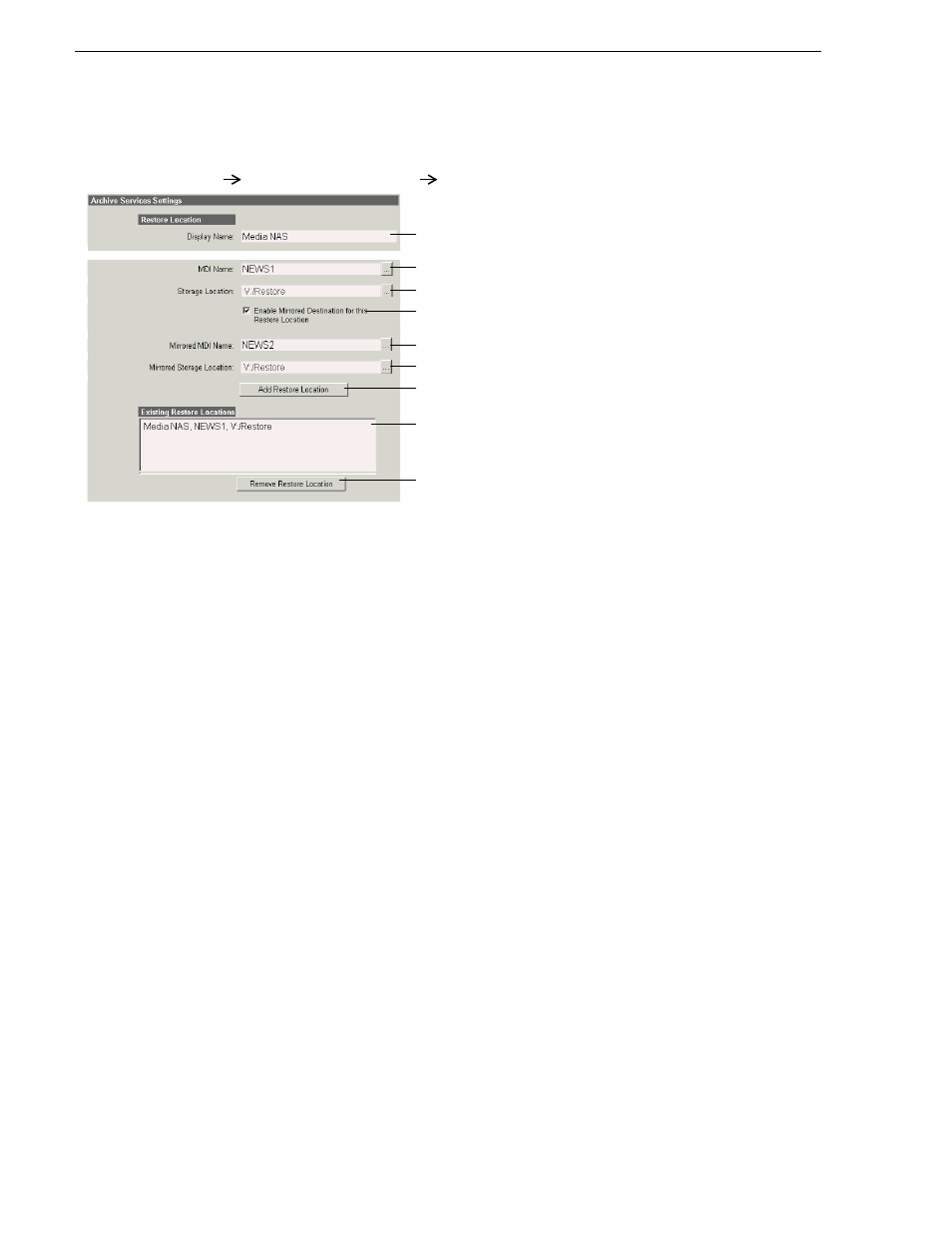 Configure archive services, Add aurora transfer clients | Grass Valley Aurora Transfer v.6.0b User Manual | Page 44 / 74