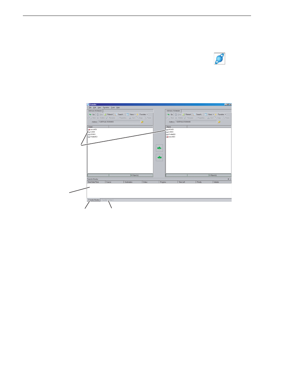 Opening the transfer application, Browse user restrictions | Grass Valley Aurora Transfer v.6.0b User Manual | Page 48 / 74
