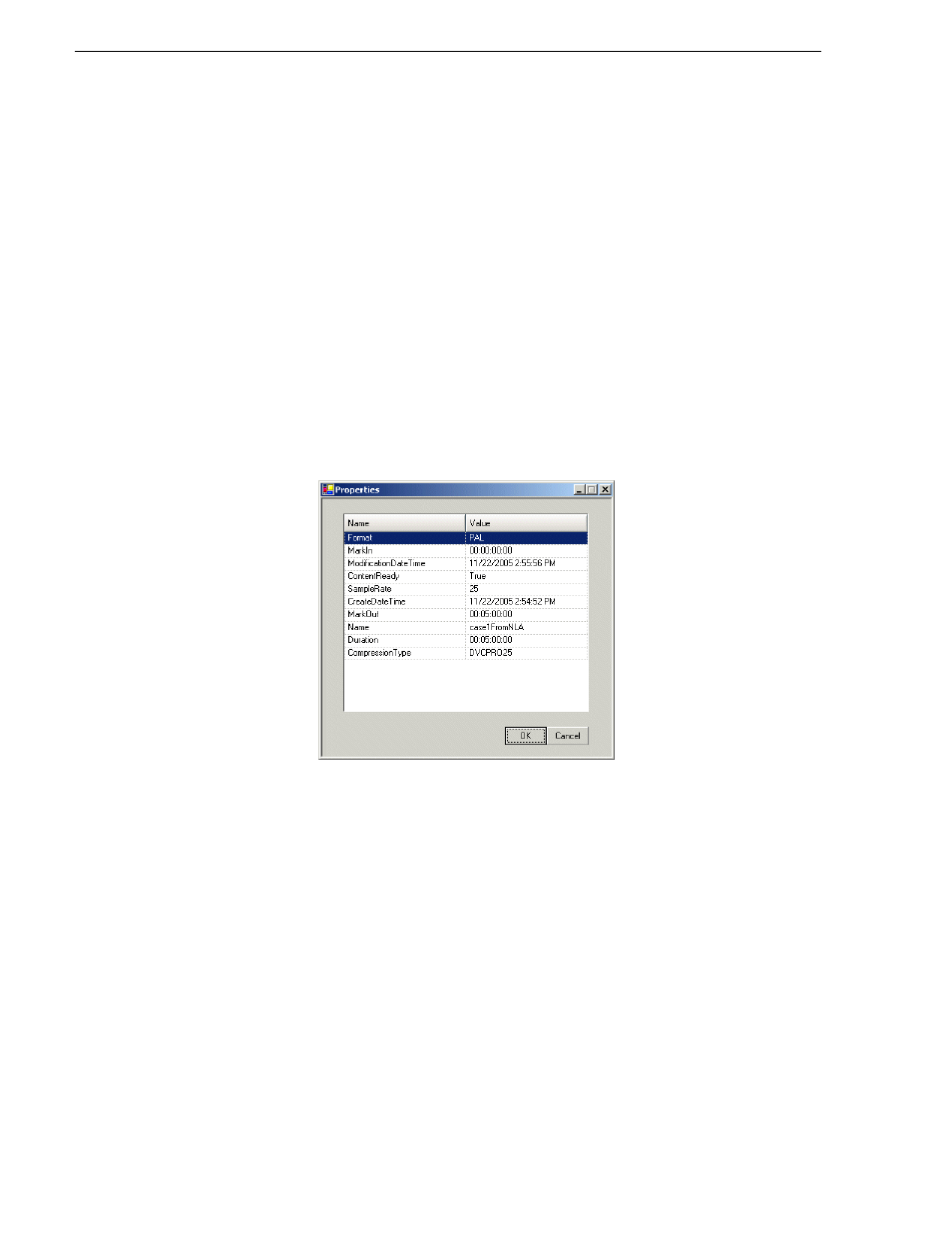 Viewing properties, Changing the display of the mediaframe network | Grass Valley Aurora Transfer v.6.0b User Manual | Page 52 / 74