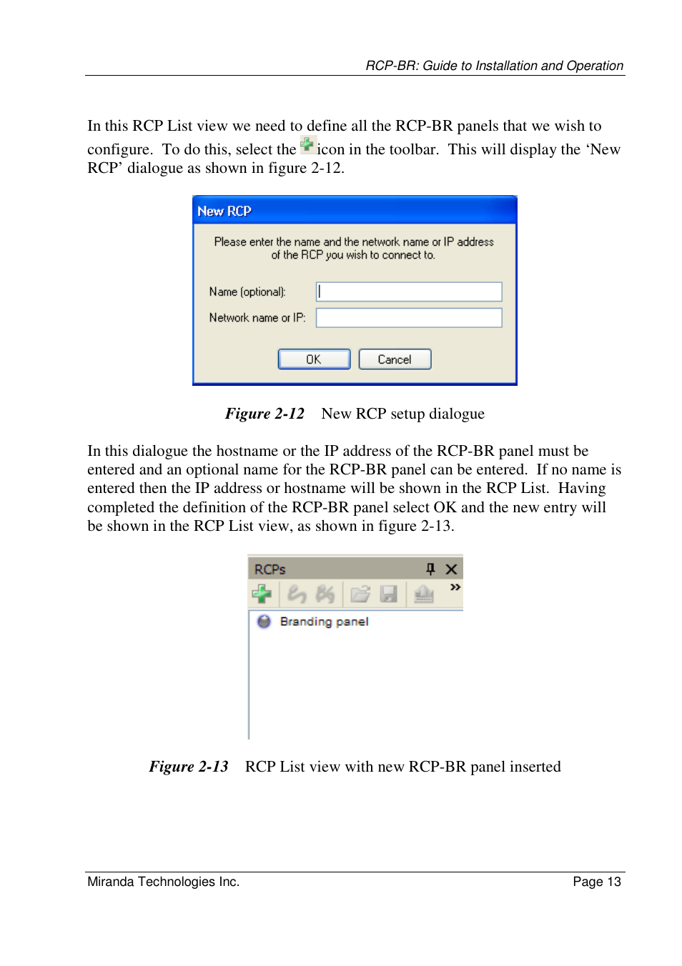 Grass Valley Branding Panel User Manual | Page 21 / 87