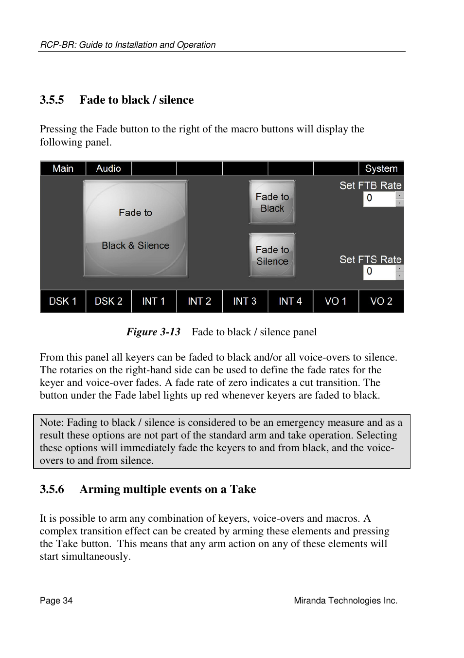 Grass Valley Branding Panel User Manual | Page 42 / 87