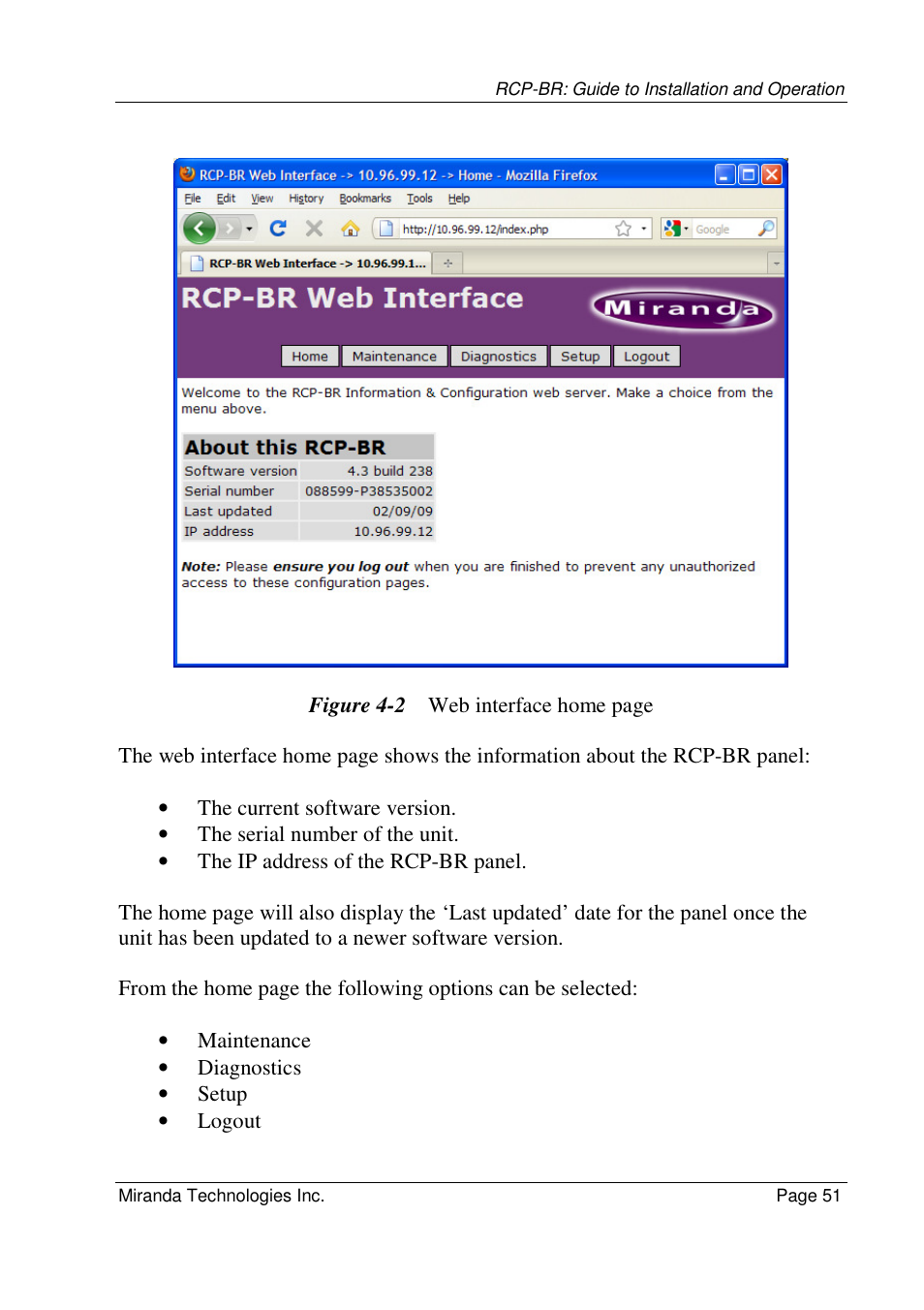 Grass Valley Branding Panel User Manual | Page 59 / 87