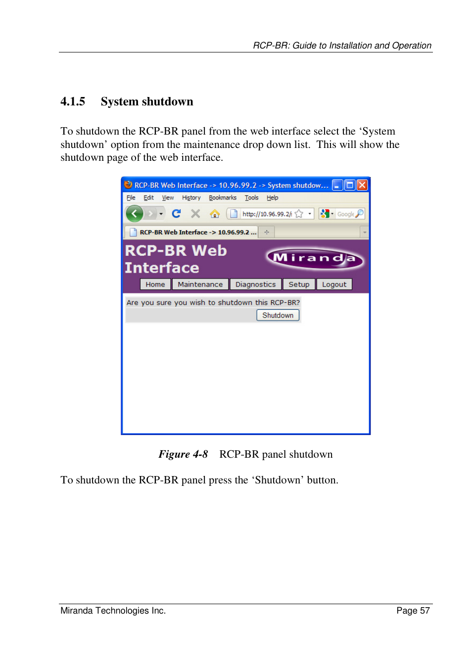 Grass Valley Branding Panel User Manual | Page 65 / 87