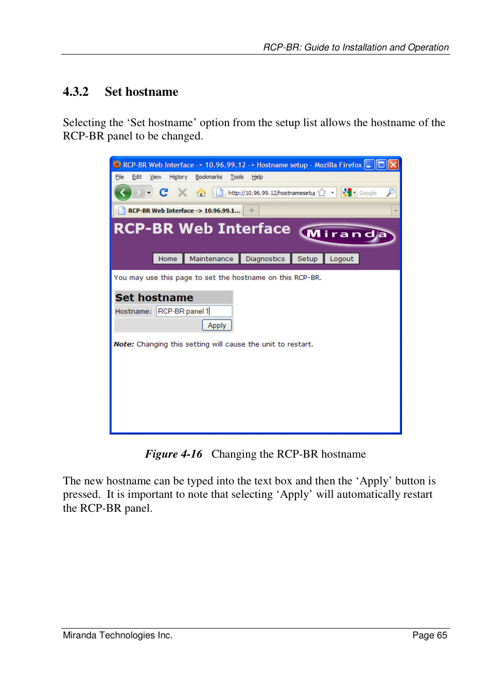 Grass Valley Branding Panel User Manual | Page 73 / 87