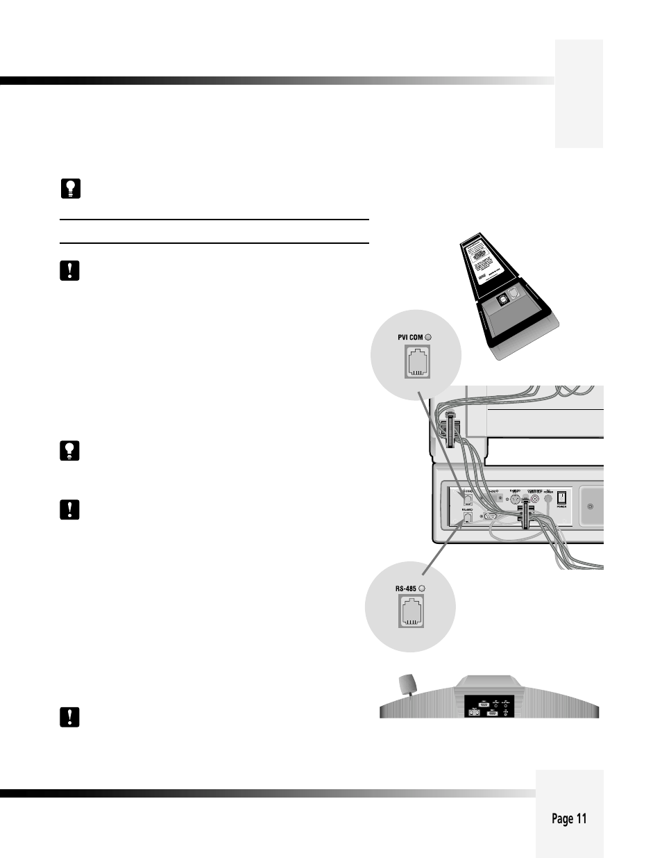 Connecting camera control devices, Page 11 | Grass Valley 3-CCD CameraMan Rev A User Manual | Page 14 / 33