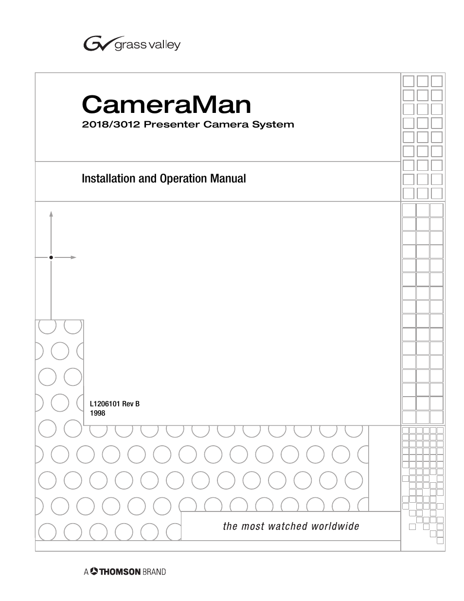 Grass Valley 3-CCD CameraMan Rev.B User Manual | 35 pages